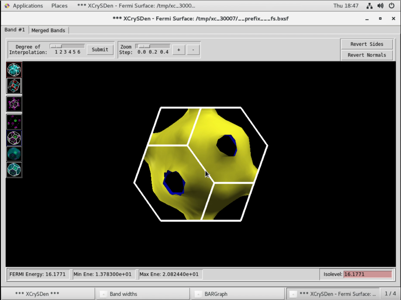 Fermi Surface Copper Fermi Surface Copper